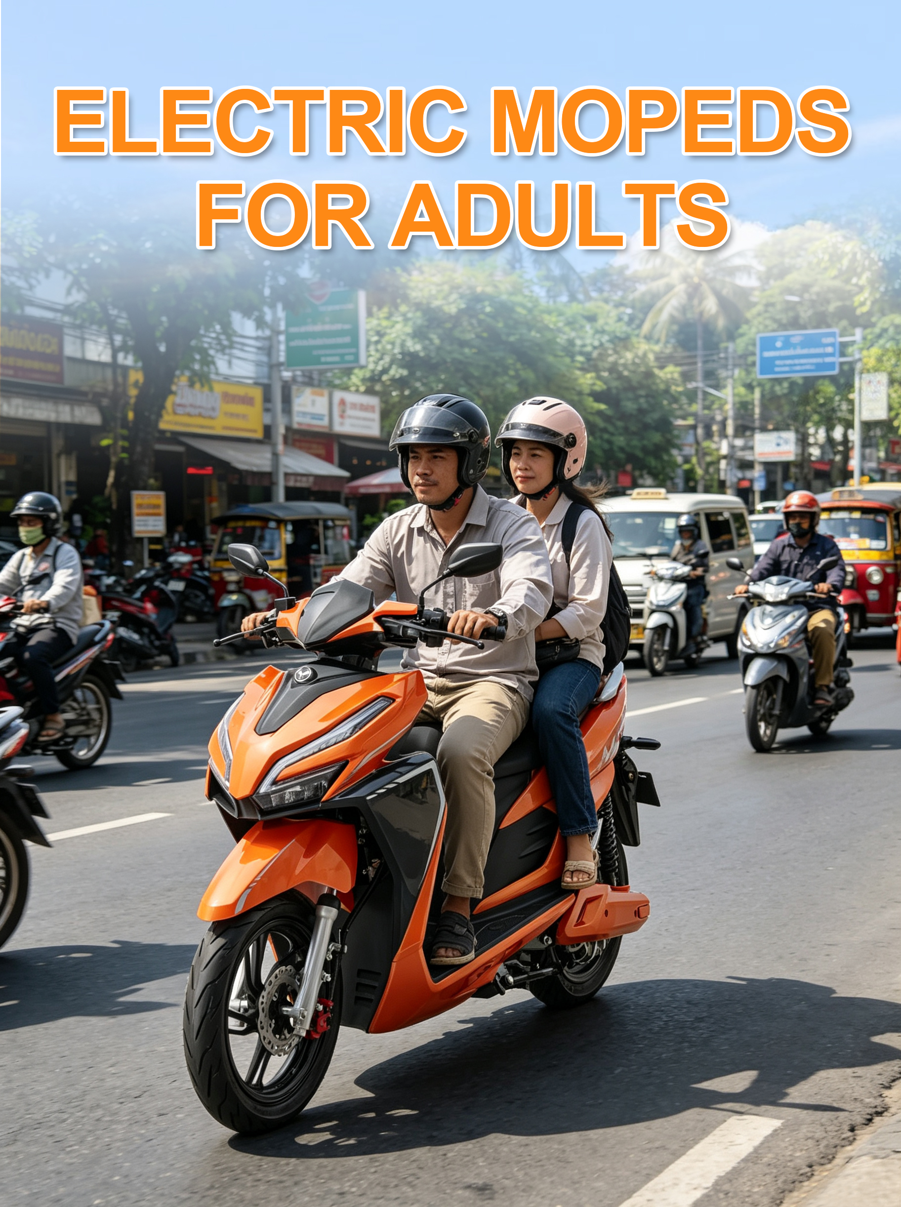 1500W 750km/H Large Adult Commuter Scooter Motorcycle
