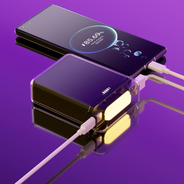 Custom 22.5W Magnetic Wireless Power Bank Fast Charging 10000mAh Mobile Charger