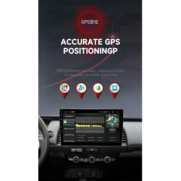 9 Inch HD Apple Android Auto Wireless Carplay Adapter With Radio APP