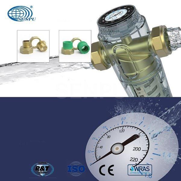 50 Micron Reusable Sediment Spin Down Filter For Well Water Household Water Purifier