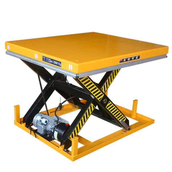 1m Load 1000kg Small Lift Table Hydraulic Fixed Scissor Lift Tables