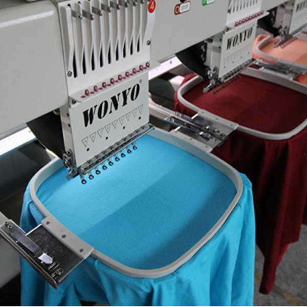 Computer 8 Head Wonyo WY1208C Commercial Embroidery Machine