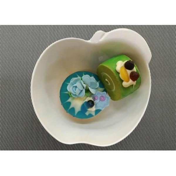 Шар фарфора веса 154г диаметра 15км шара Диннерваре меламина формы Яблока белый