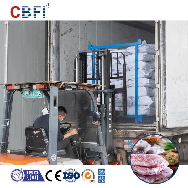 500 Square Meters Air / Water Condenser Cold Room And Freezer Room For Meat Vegetable Storage