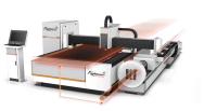 Fiber Metal Laser Cutting Machine With 3 Ways Auto Exchange Cutting Gas Paths