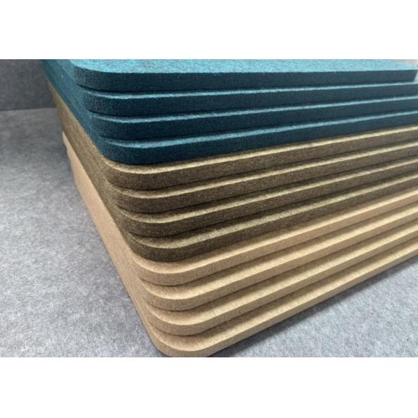 PET Felt Panel 24mm 600x600mm Woodgrain Natural Look Acoustic Tile