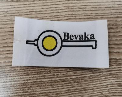 O vestuário personalizado da camisa de T tecido etiqueta o algodão lavável para a roupa