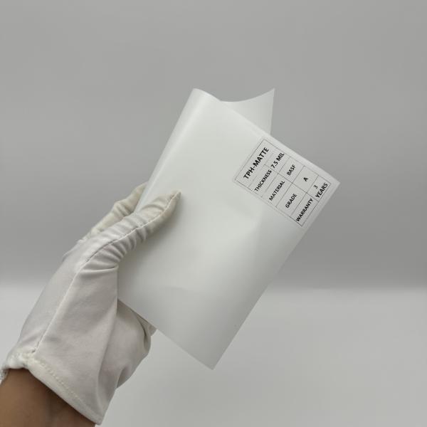 Matte TPU PPF Film 7,5 mil La peinture de protection automatique résistant à la corrosion