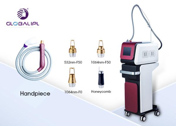 Máquina da remoção da tatuagem do laser do interruptor do salão de beleza Q, tratamento 1500W do laser do interruptor de Q