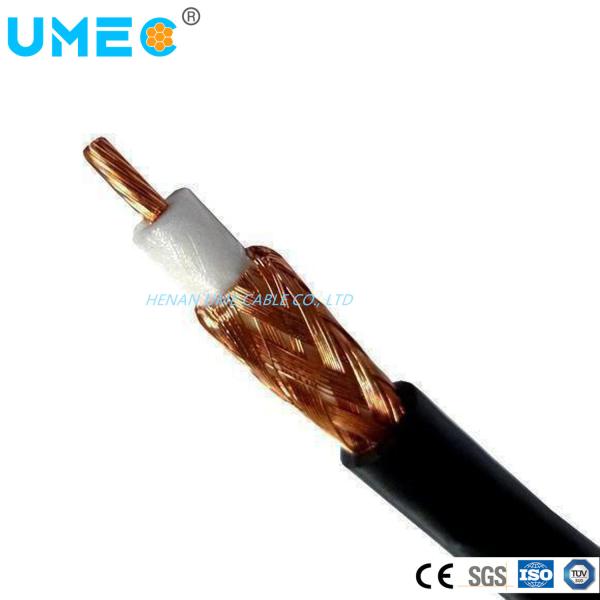 Round Wire Braided Screen Copper Conductor Coaxial Cable with XLPE/PE/PVC Insulation