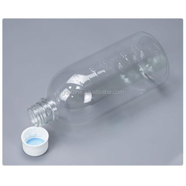 Shrink Sleeve 1000ml 500ml PET Screw Top Plastic Bottle 38g 51g