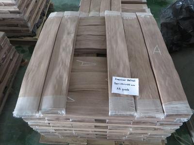 Width 125mm Flat Cut Juglans Black Walnut Wood Veneer 0.02mm Tolerance
