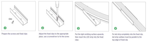 Silicone SMD LED Strip Lights , Outdoor LED Strip Lights Waterproof IP67 Protection