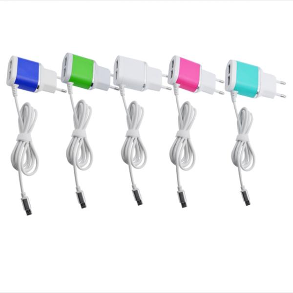 Wall fast charger 2 port usb wall charger travel adapter 5V 3.1A mobile charger