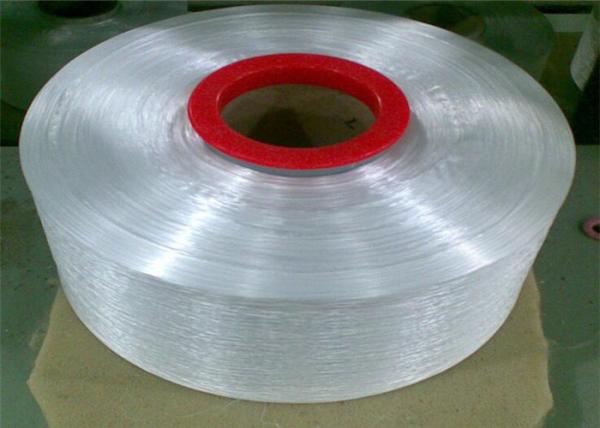 fio girado do fio do polipropileno da tenacidade 1200D núcleo alto cinzento para fitas