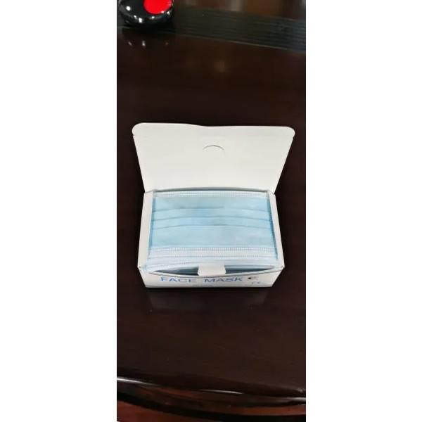 FDA / CE Dental Mouth Mask 3 Ply Surgical Face Mask Adjustable Nose Piece