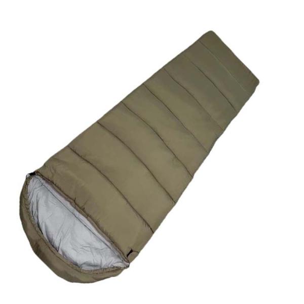 Factory Direct 3 Season Outdoor Cotton Sleeping Bag  hiking Super Warm Nylon Winter Ultralight Compact Sleeping Bag