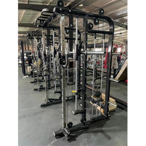 Unisex Sport Training Multi Functional Station for Chest Leg Curl Press Squat Power Rack
