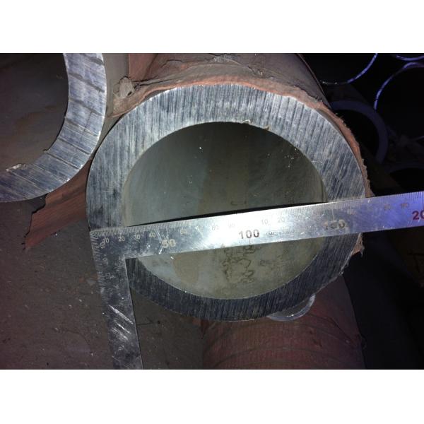 Round Shape Thick Wall Alloy Tube , Sandblast Finished Aluminum Alloy Pipe 7075