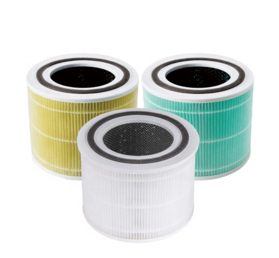 Yellow household H13 HEPA carbon filters for LEVOIT Core 300 & 300S air purifiers