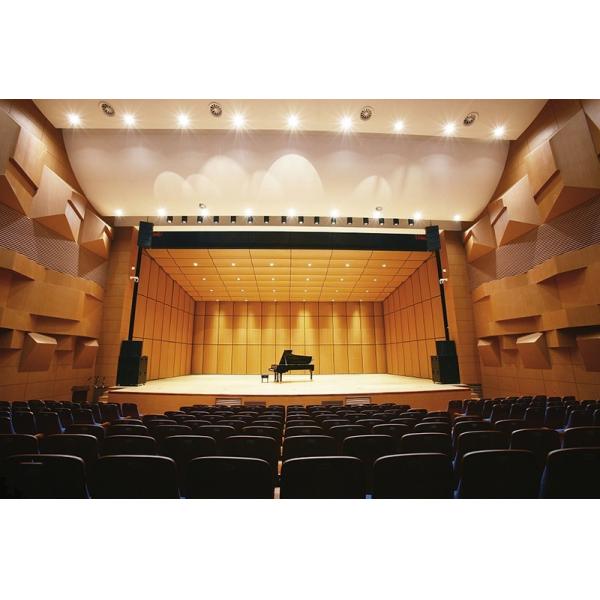 Wooden Perforated Auditorium Sound Insulation Ceiling Acoustic Panel Wood Acoustic Panel For Banquet Hall