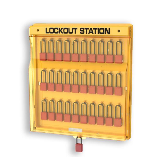 Multi Color Master Lock Lockout Station One Year Warranty Appearance Function Patent
