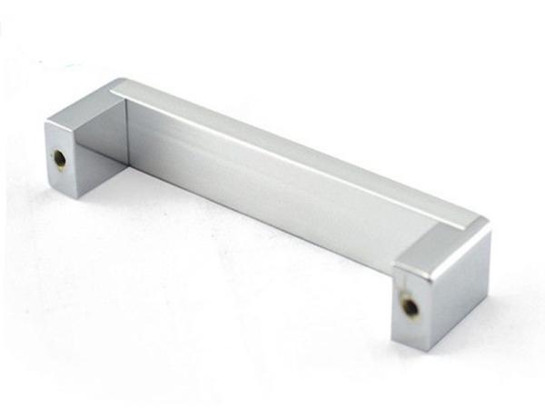 Solid 192mm Kitchen Aluminium Cabinet Handles Square Cupboard Pulls Modern Dresser Knobs