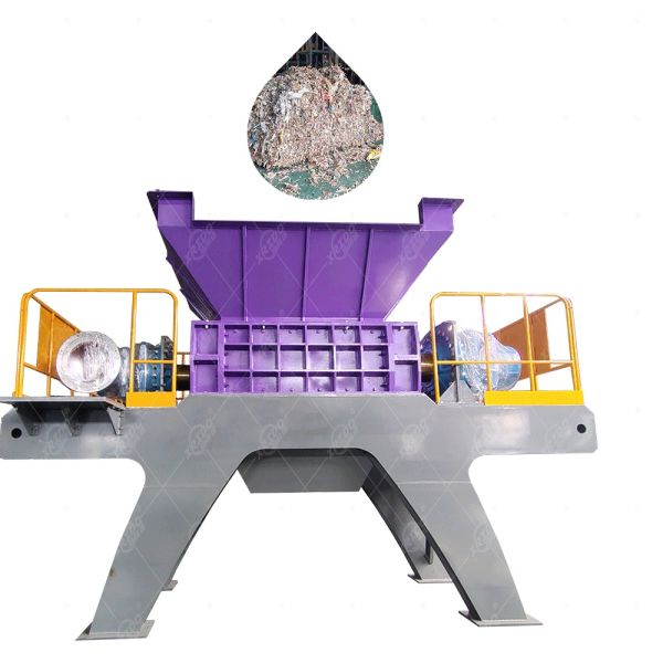 Small Industrial Textile Shredder Machine with 1 Year Warranty and 300-22000 Kg/hour Capacity