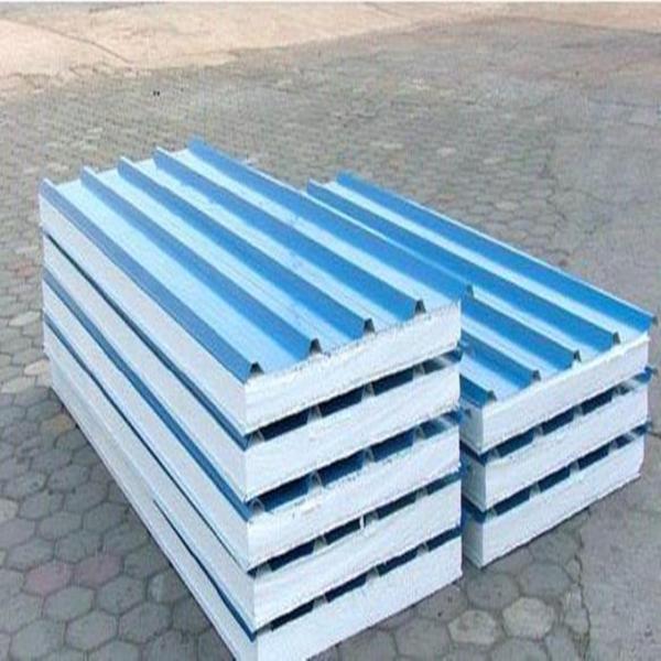 High Quality Peru Sound Insulation Metal Face Rock Wool Sandwitch Roofing for Roof