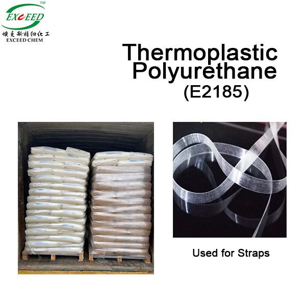 Colorless Thermoplastic Polyurethane Polyester Based TPU Hardness 85 ShoreA E2185