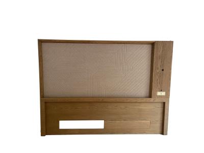 Solid Wood Modern Freestanding Bedroom Furniture With Soundproof Sponge