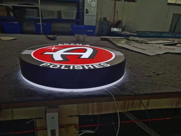 Factory Customized Wall Mount Logo Light Box Backlight Letters Shop Sign Board