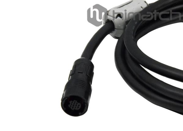 Double Stranded Servo Motor Control Cable Shielded With Circular Connector
