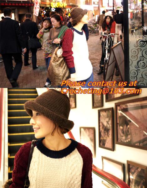 New High Fashion Soft Chunky Acrylic Cable Knitted Multicolor Beanie, Newest Style Crochet