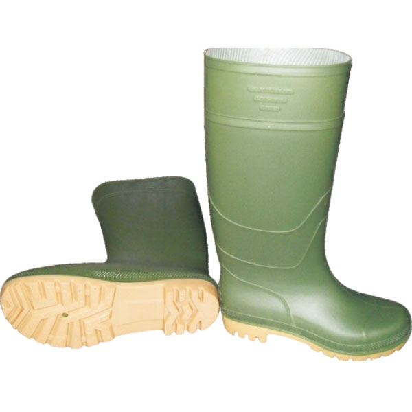 Резиновая подошва RB108 Белый итальянский стиль ПВХ портативные безопасные дождевые ботинки без стальных пальцев