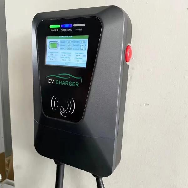 32A 7 KW Chargeur de voiture électrique pour véhicules électriques domestiques Wallbox Chargeur de voiture électrique niveau 2