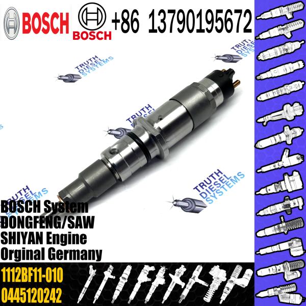 Diesel Fuel Common Rail Injector 0445120242 DONGFENG 1112BF11-010 SAW SHIYAN 1112BF11 010
