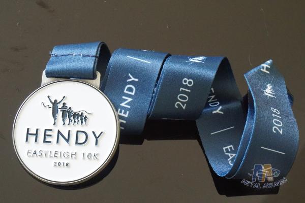 Run Run Or 10K Marathon Custom Award Medals HENDY Sports Logo Filling Soft Enamel