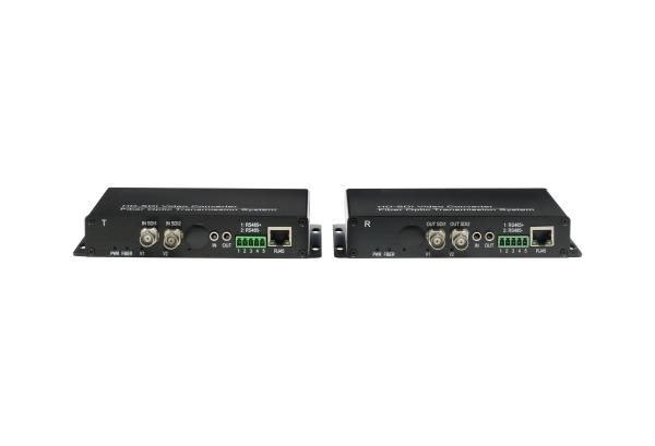 20 Km HD SDI to Fiber Converter 2CH Optical Transceiver Module Fiber Media Converter