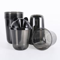 Tazas de postre duraderas de café con tapas Tazas de plástico congeladas personalizadas