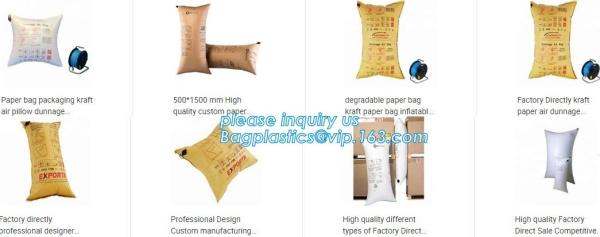 Inflatable Void Fill Air Cushion, Pillow Dunnage Airbags, Shipping Container Cagoes Protection