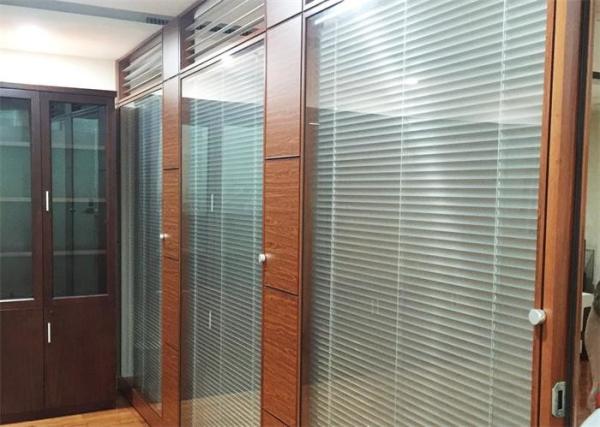 As separações de madeira anodizadas do escritório do quadro propalam o cancelamento do divisor de sala
