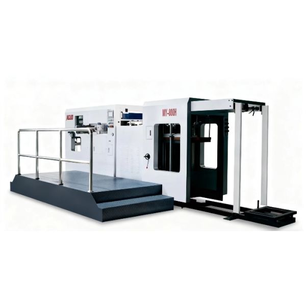  JIGUO MY-800H Automatic Die Cutting Machine Perfect For Label Cardboard Box And Garment Tag Production