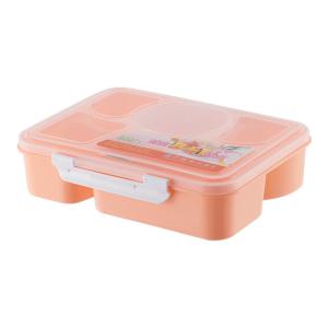 recipientes plásticos reusáveis do almoço 1170ml com os copos da água da sopa