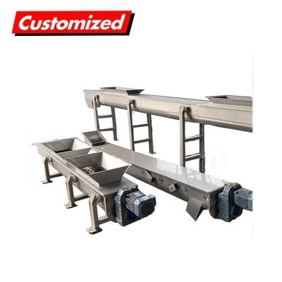 Conveyor de parafusos de aço inoxidável para equipamentos de tratamento de esgoto