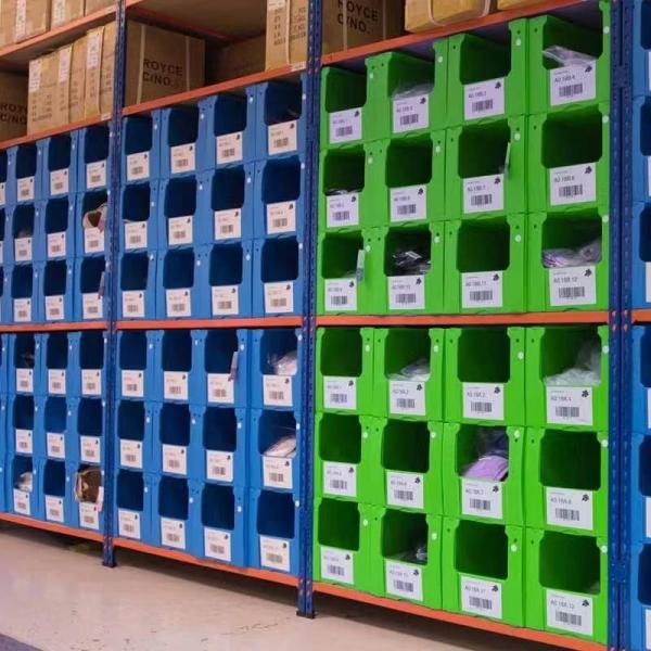 Eco Corrugated Plastic Crates Divider 1500mm Warehouse Storage Container