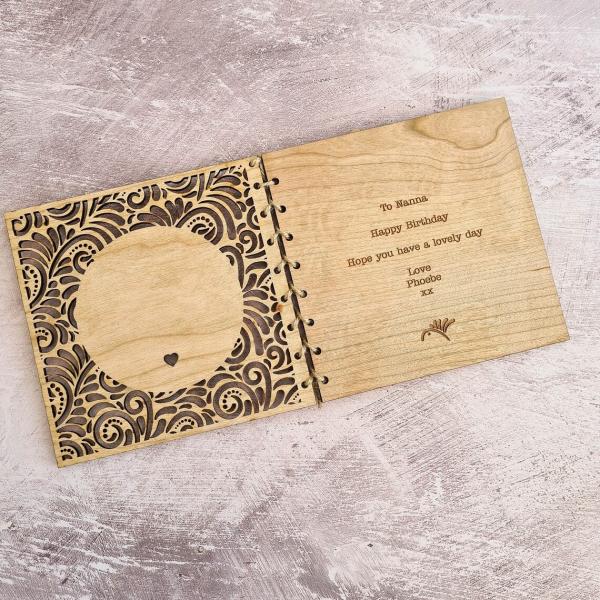 Personalised Wooden Card | Birthday Keepsake | Gift for her | Best Friend