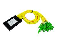 divisor da fibra do único modo de 2 x 32 PLC ambiental para que a fibra dirija
