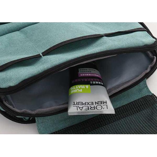 Nylon Mens Toiletry Bag ROHS Certificated For Travel Camping Outdoor