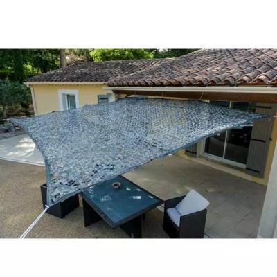 Poliéster Oxford Camouflage Sail Shade Anti UV Para Proteção Solar
